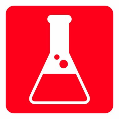 Laboratuvar şişesi simgesi