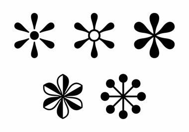 Asteriskler illüstrasyon ayarladı