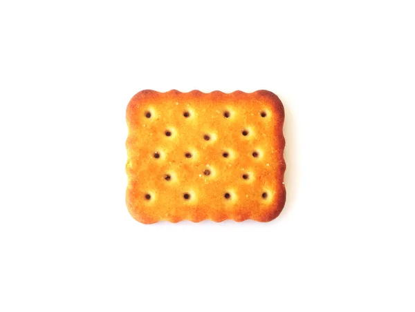 Salziger Cracker-Keks — Stockfoto