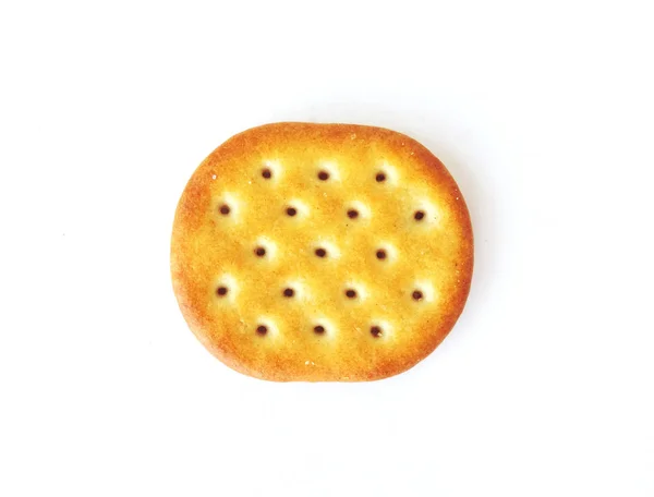 Salziger Cracker-Keks — Stockfoto