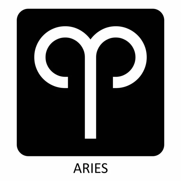 Aries Zodiac sign — Stockový vektor