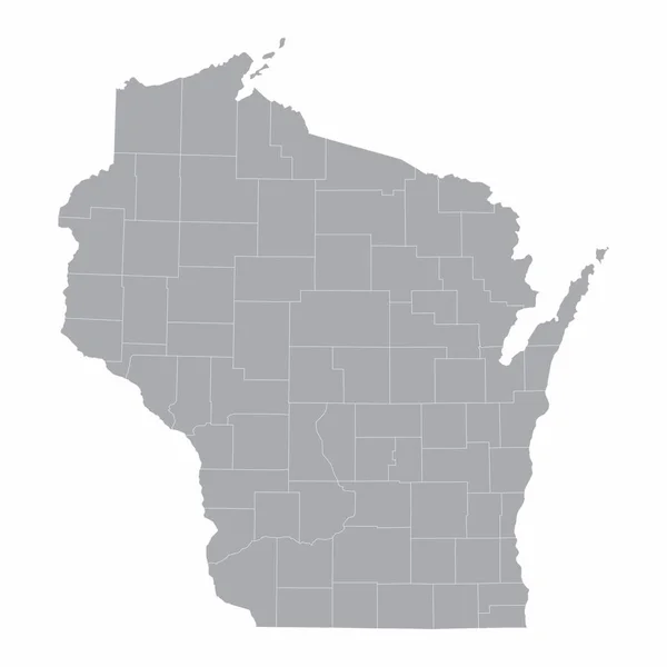 Wisconsin eyalet haritası ve eyaletleri