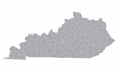 Kentucky Eyalet Konsey Haritası
