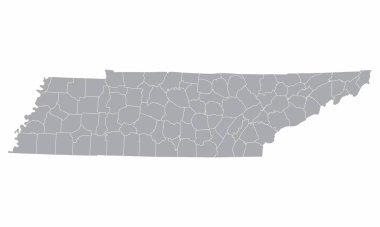 Tennessee Kontluk Haritası