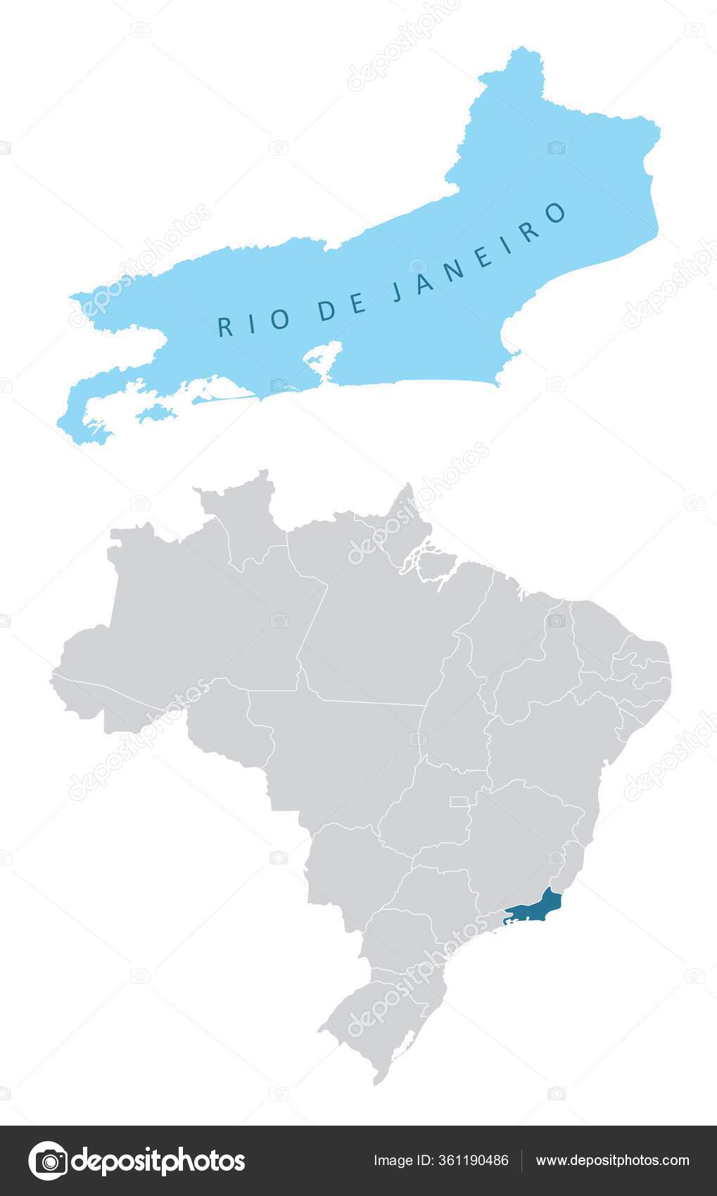 Rio De Janeiro Mapa Del Estado Vector Grafico Vectorial C Luisrftc Imagen Rio De Janeiro Mapa Del Estado Vector Grafico Vectorial C Luisrftc Imagen