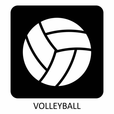 Voleybol Simgesi illüstrasyonu