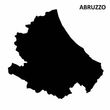 Abruzzo bölgesi haritası