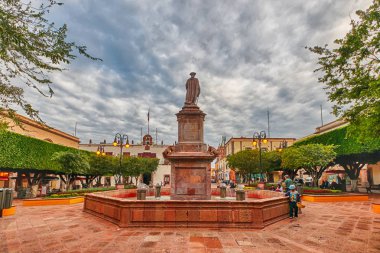 Şehir merkezindeki Queretaro, Meksika