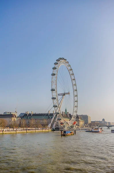 London Eye - Londýn, Velká Británie — Stock fotografie