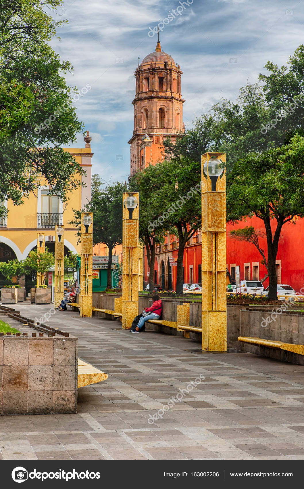 Centro de Queretaro, México — Fotografia de Stock Editorial © Hochmann