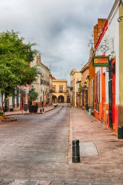 Şehir merkezindeki Queretaro, Meksika