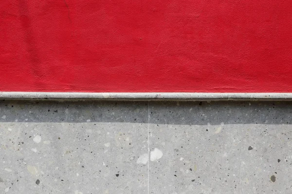 Kırmızı ve gri duvar doku — Stok fotoğraf