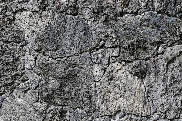 Textura de pared de roca gris — Foto de Stock