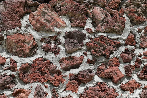 Červené skalní zdi textury — Stock fotografie