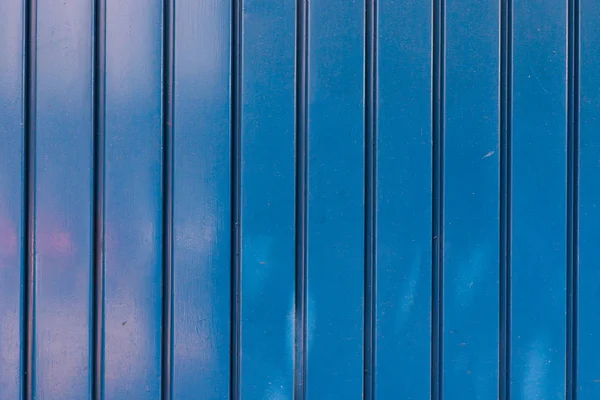 Mavi metal kapı doku — Stok fotoğraf