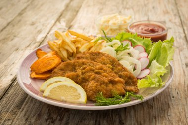 Wiener schnitzel, Milanese pirzola
