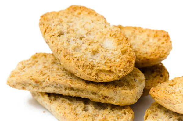 Crostini sobre blanco — Foto de Stock