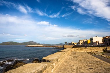 Alghero, Sardunya, İtalya manzarası