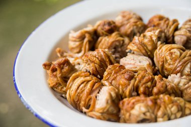 Sa cordula, kızarmış kuzu sakatat