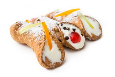 Sicilya Cannoli, İtalyan tatlı 