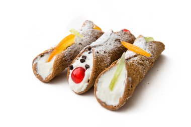 Sicilya Cannoli, İtalyan tatlı 