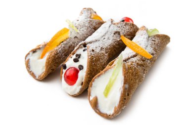 Sicilya Cannoli, İtalyan tatlı 