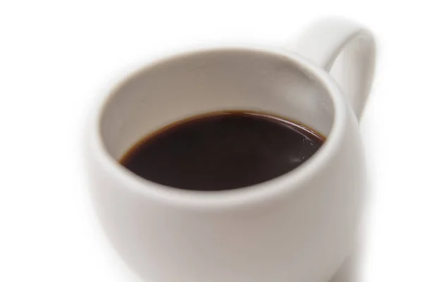 Taza Café Negro — Foto de Stock