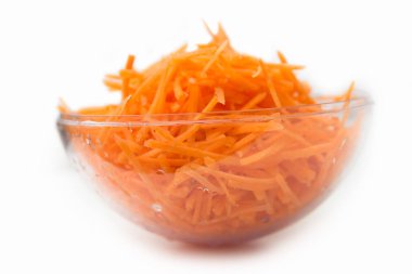 Taze havuç salatası sopa 