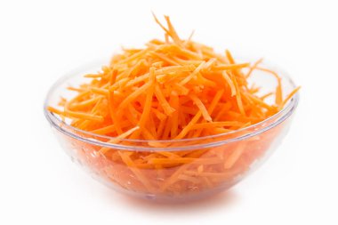 Taze havuç salatası sopa 