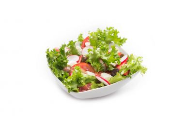 Taze salata.