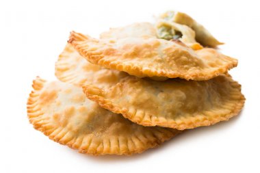 Hamsi ve kapari, Napoli gıda, İtalyan mutfağı Fried Panzerotti dolu