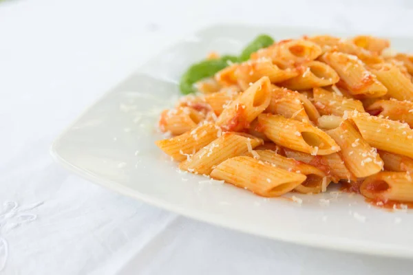 Італійський Пенне блюдо — стокове фото