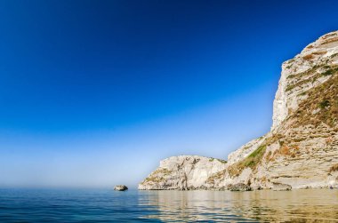 Cagliari kıyısında, Sardunya, İtalya