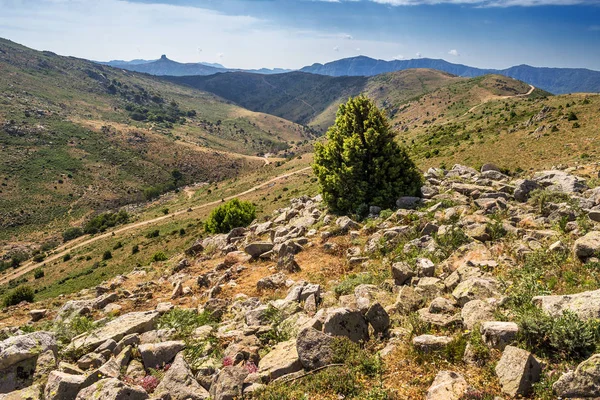 Barbagia Landscape, Sardinia — Stock Photo, Image