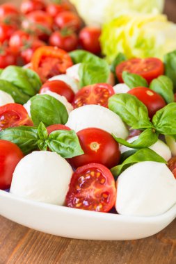 Nefis caprese salatası.