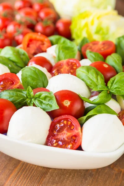 Delicious Caprese Salad — Stock Photo, Image