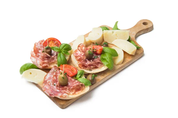 Aperitivos italianos deliciosos — Fotografia de Stock