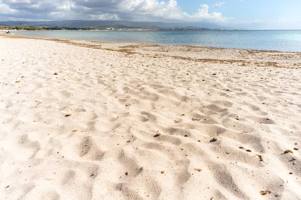 Playa Fertilia Alghero Cerdeña Italia —  Fotos de Stock