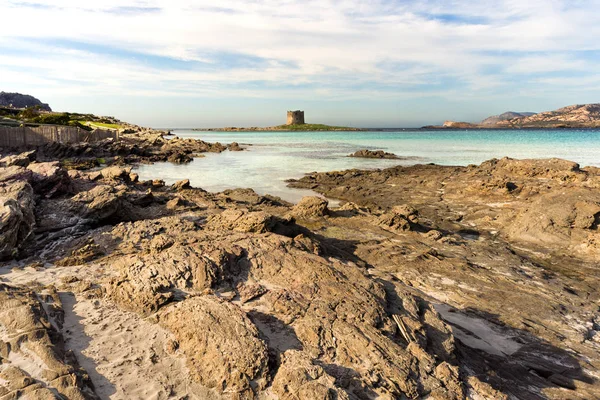 Sardinien Stintino Italienska Beach — Stockfoto