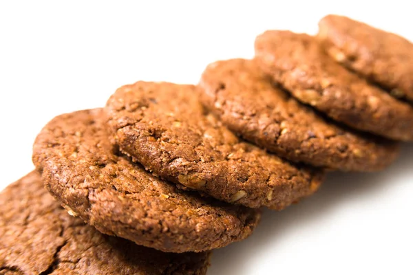 Comida Primer Plano Deliciosas Galletas — Foto de Stock