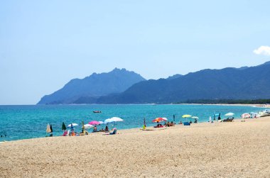 travel destination, beautiful coast of Sardinia, Italy 