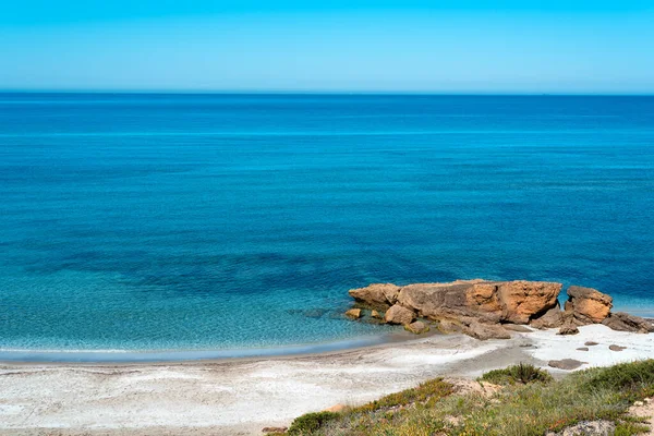 Impresionante Playa Arena San Giovanni Sinis Cerdeña Italia —  Fotos de Stock