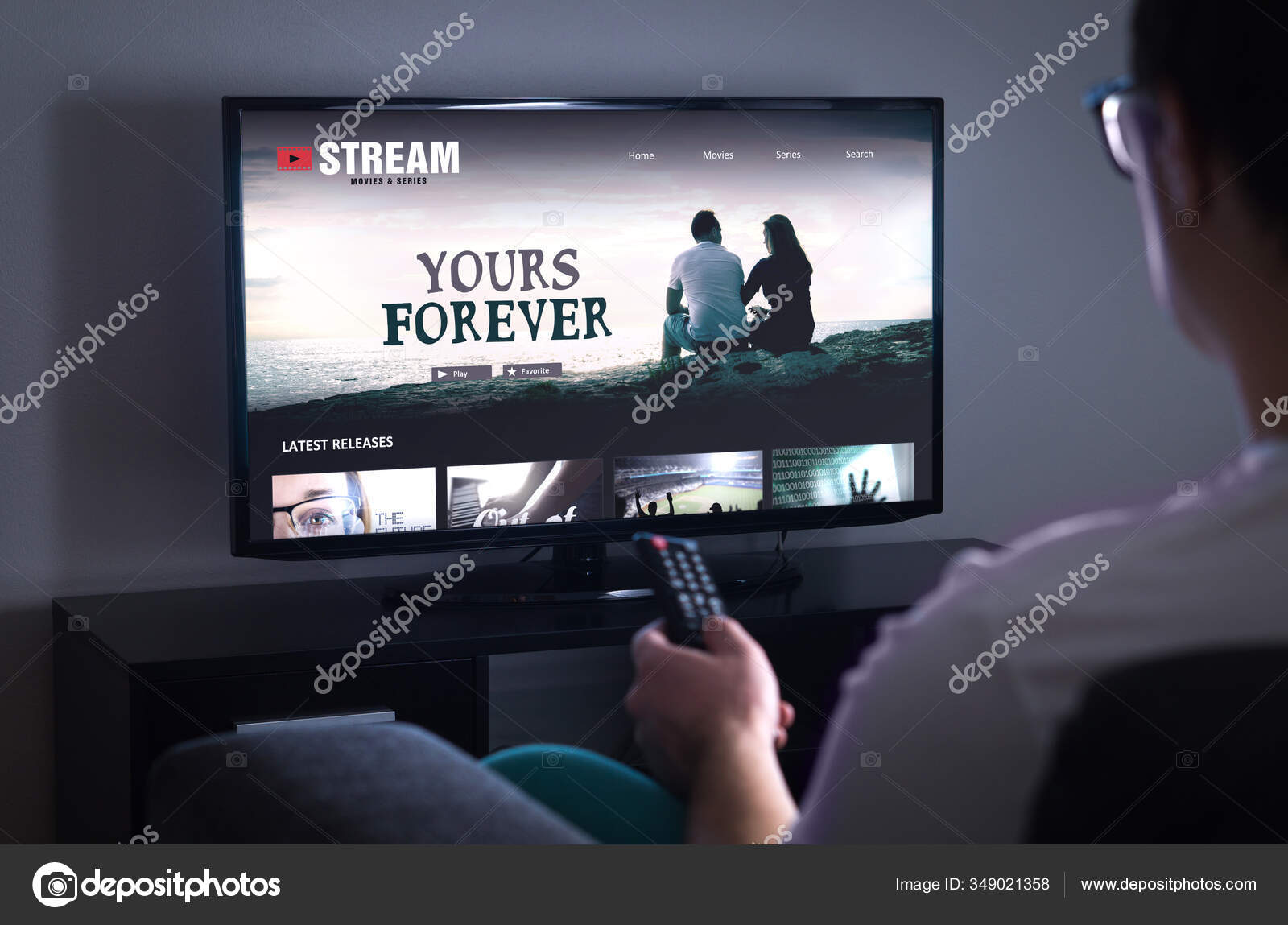 Online Movie Stream Service Smart Streaming Series Demand Video Vod Stock Photo by ©terovesalainen 349021358