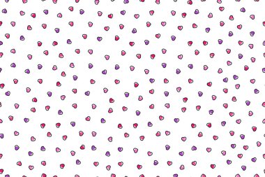 Seviyelendirilmiş aşk düğün kalpleri ile vektör sorunsuz Döşeme Kalıbı.