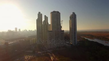 Buenos Aires yüksek kule yükselir 