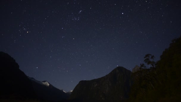 Wildernis reizigers worden beloond met een spectaculaire — Stockvideo