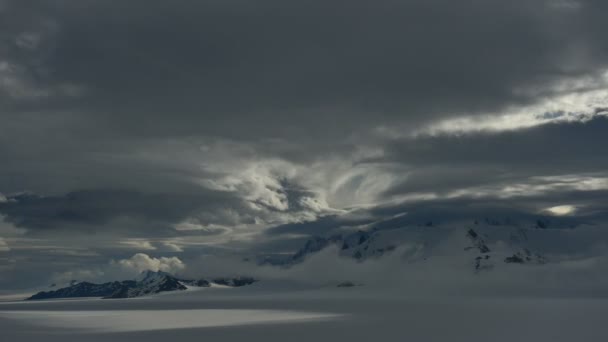 Time-lapse van de zuidelijke Patagonië Ice Field — Stockvideo