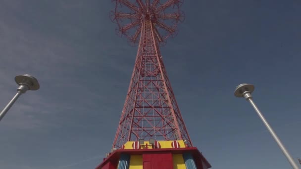 La défunte Parachute Jump ride à Coney Island — Video