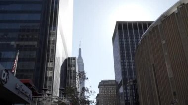 Manhattan, New York City'de yüksek binalar 