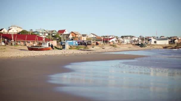 Tranquillo scena sulla spiaggia — Video Stock